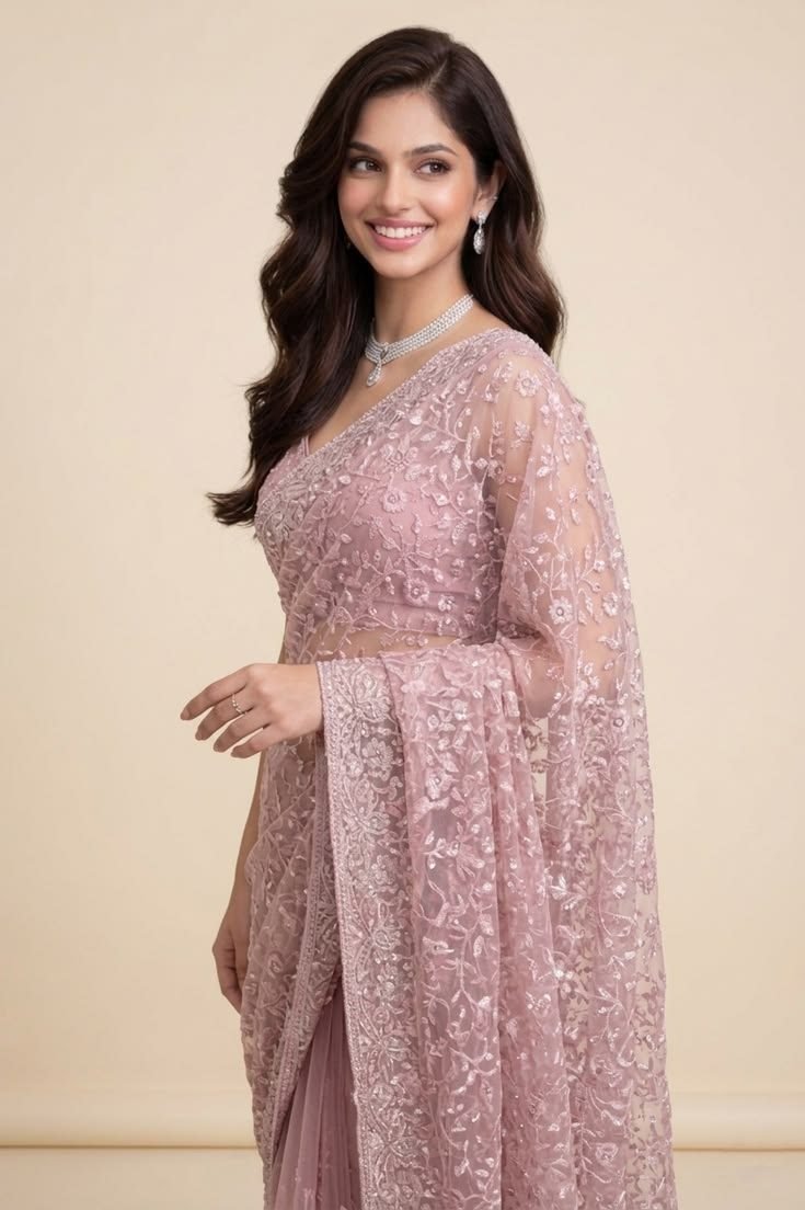 Designer net fabric