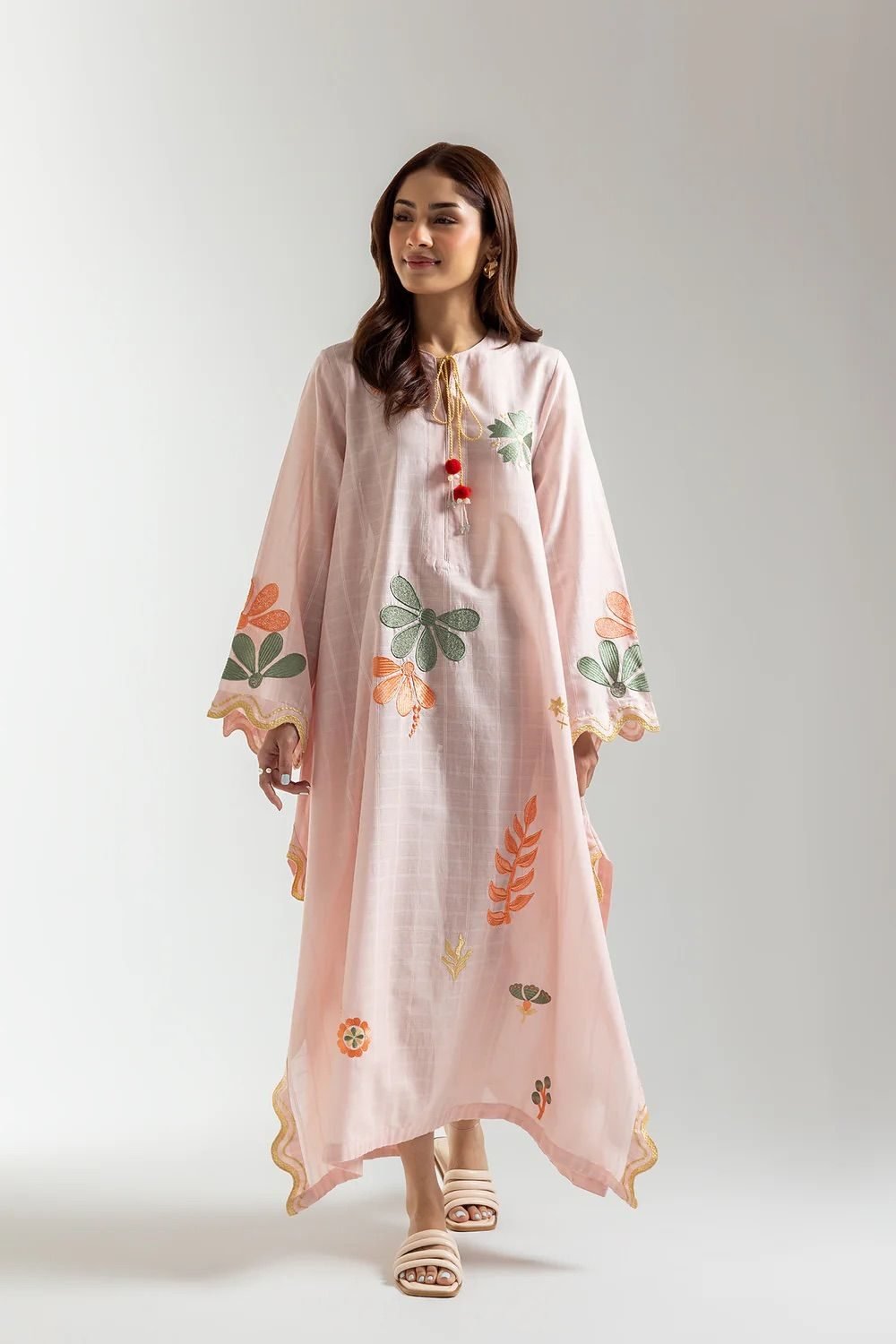 Printed dress material